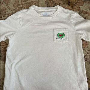 Vineyard Vines Kids white Tee with Logo